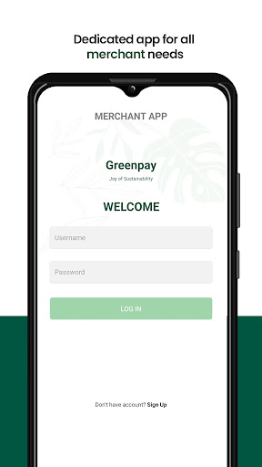 Android application GreenKeeper screenshort
