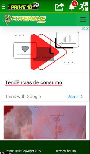 Android application Prime 10 Pro screenshort