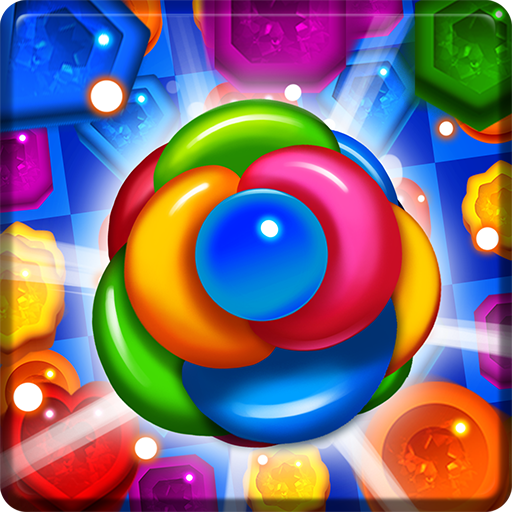 Jewel Royal Garden: Match 3 gem blast puzzle