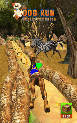 Android application Dog Jungle Run Endless Escape screenshort