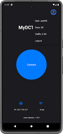 MyDCT VPN Screen 3