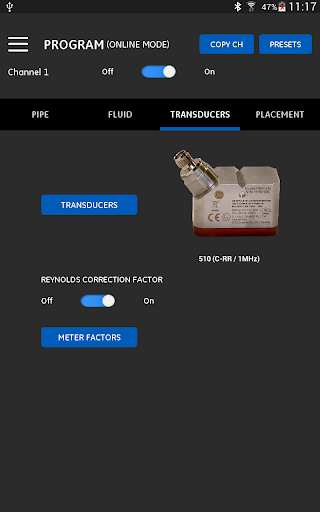 TransPort PT900 Screen 3