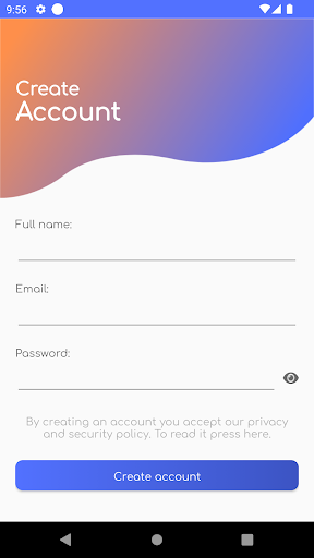 Android application Redlights screenshort