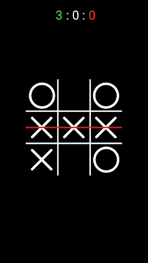 Android application Tick Tack Toe Game screenshort