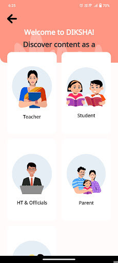 DIKSHA - for School Education Screen 3