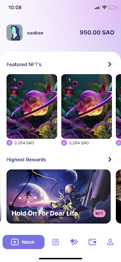 Android application Sator screenshort
