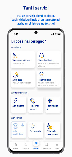 Reale Mutua Mobile Screen 2