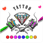 Cover Image of Descargar Tattoo Coloring Book for Adults: Tattoo Colouring 3 APK