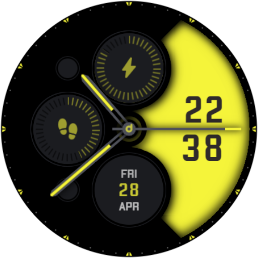 DS H004 - Hybrid watch face Logo