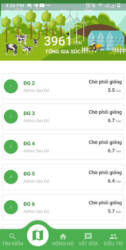 Trại Bò DHGL Screen 2