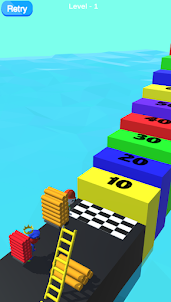 Ladder Race Marathon 3D