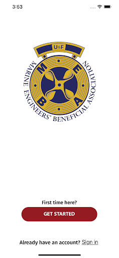 Android application MEBA Union screenshort