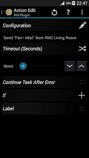 Broadlink RM Plugin Screenshot