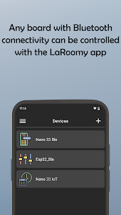 LaRoomy: Bluetooth Control