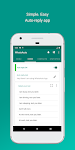 screenshot of WhatAuto - Reply App