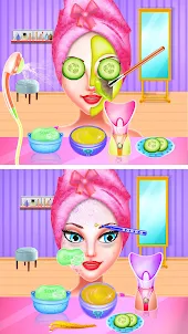 美髮沙龍：美容化妝遊戲
