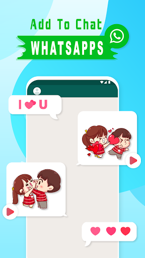 GIF WA Sticker : Animated Stic Screen 3