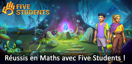 Android application Five Students screenshort
