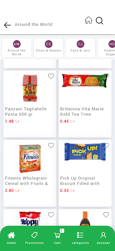 Food World Screen 3