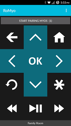 Android application RoMyo screenshort