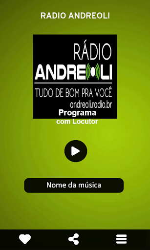 Rádio Andreoli Screen 2