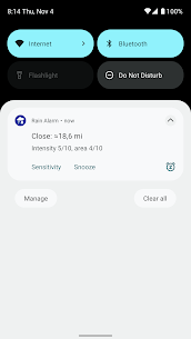 Rain Alarm MOD APK 5.4.7 (Premium Unlocked) 2