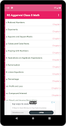 RS Aggarwal Class 8 Math Solution OFFLINE
