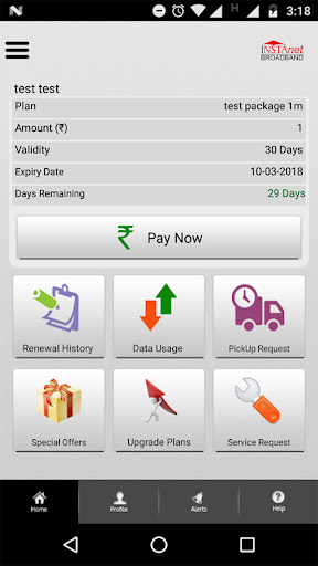 Instanet Broadband Screen 2