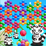 Bubble Panda Raccoon Rescue Pop icon
