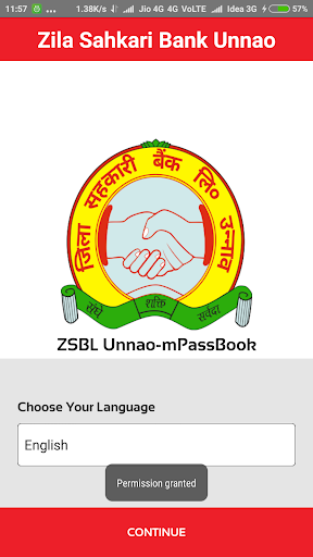 Android application DCB UNNAO MPASSBOOK (ZSBL UNNA screenshort