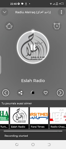 Android application Radiu AleIraq (راديو العراق) screenshort