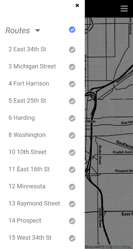 Android application Go Indianapolis screenshort