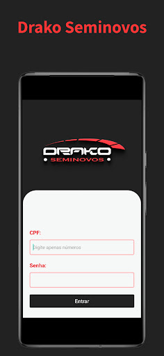 Android application Drako Seminovos screenshort
