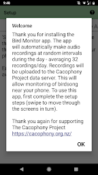Bird Monitor - Cacophony