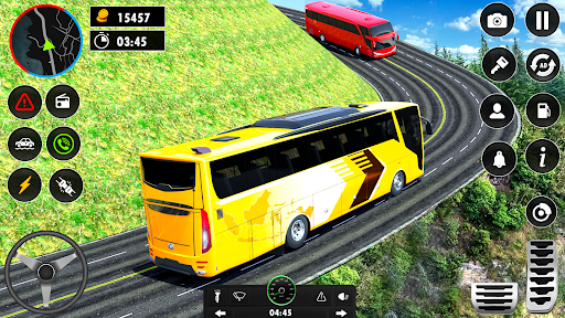 Android application Real Offroad Bus Simulator 3D screenshort