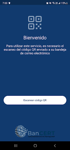 Android application BanCERT screenshort