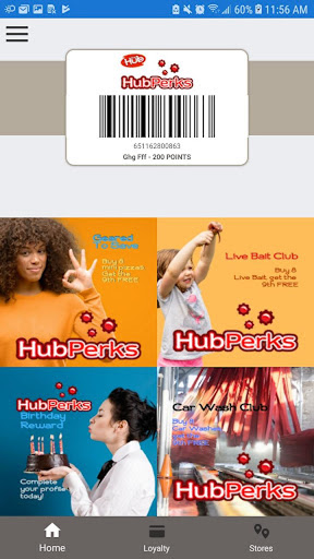 Android application the Hub screenshort