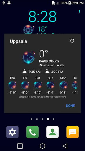 Planet Chronus Weather Icons Screen 3