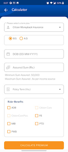 Citizen Life Insurance Nepal Screen 3