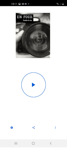 Android application En foco screenshort