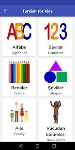 Turkish For Kids 2.0 APK screenshots 1