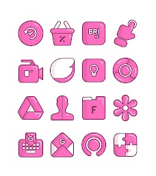 Olympia Pink - icon pack