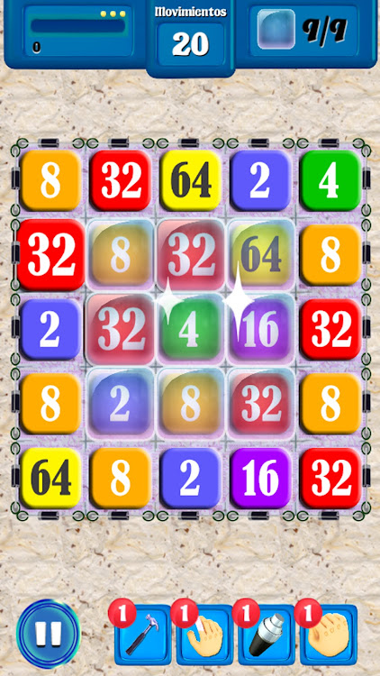 2248 puzzle game number 2048 - New - (Android)