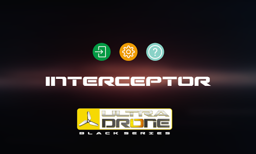 Android application ULTRADRONE INTERCEPTOR screenshort