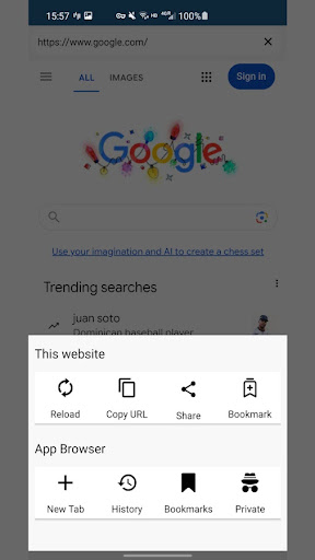 app screenshot