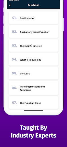 Screenshot of Learn Dart 2 Offline - DartDev