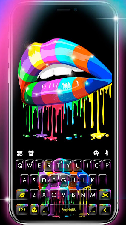 Rainbow Drip Lips Keyboard The - 7.1.5_0329 - (Android)