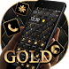 ゴールドブラックラグジュアリービジネステーマ - Androidアプリ