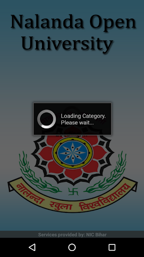 Nalanda Open University Screen 2