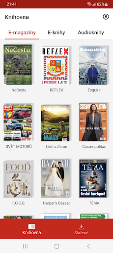 Android application Mediatéka screenshort
